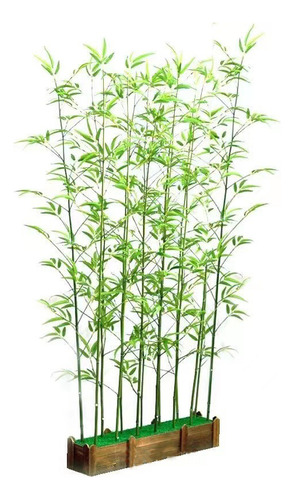 Cerco Bamboo Bambu Planta Artificial Decoracion 2m X 1m Gtp
