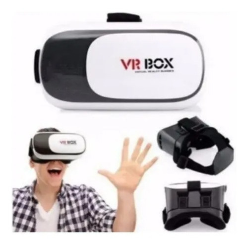 Óculos Vr Box 3d Realidade Virtual Game Filme Videos Celular