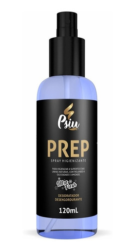 Prep Higienizante Psiu Azul 120ml - Contem Thymol