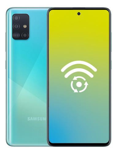 Celular Samsung A51 128 Gb Celeste- Reacondicionado