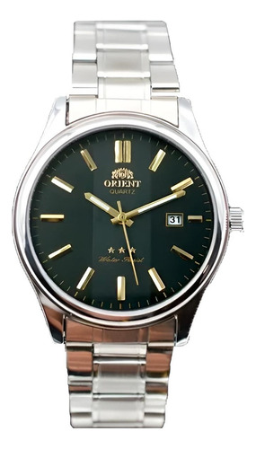 Reloj Orient Elegante Para Hombre Acero Inoxidable