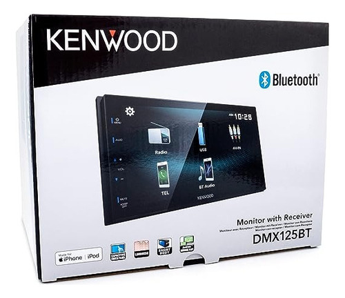 Autoestéreo Kenwood Dmx125bt Mirrow Link Android Youtube Wow