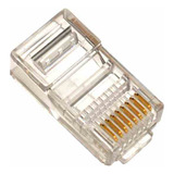 Por 50und Conector Rj45 8-pin Para Cable Utp Cat5