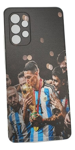 Funda Con Diseño Sublimado Seleccion Argentina Para Samsung