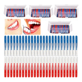 Cepillo Interdental De 200 Piezas, Juego De Limpieza Dental