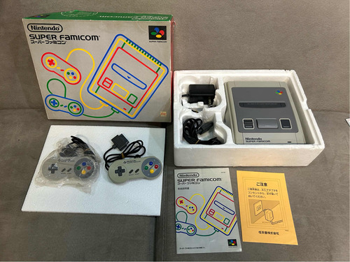 Consola Nintendo Super Famicom Original Con Caja