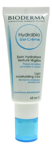 Bioderma Hydrabio Crema Hidratante En Gel Piel Sensible 40ml Tipo De Piel Normal