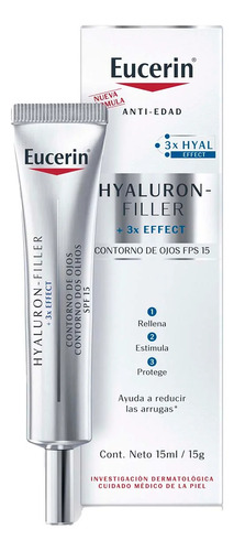 Eucerin Contorno Ojos Antiarrugas Hyaluron-filler 3x Effect