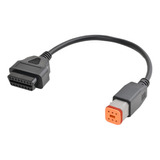 Ollgen 11.8 In/12 6pin Hembra A Obd2 16pin Adaptador De Diag