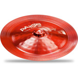 Paiste Colorsound 900 China Cymbal Rojo 18 Pulgadas