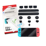 Kit Cubre Polvo Y Mica Compatible Con Nintendo Switch