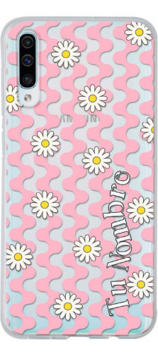 Funda Para Galaxy Flores Margaritas Para Mujer Con Nombre