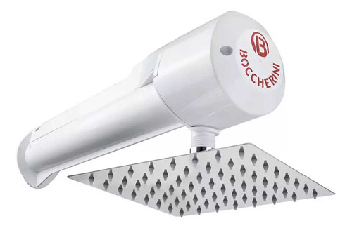 Ducha Eléctrica Horizontal Lusso Blanca 110v Boccherini