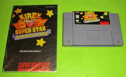 Kirby Super Star Para Consola Super Nintendo (mr2023) Snes