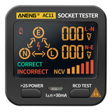 Aneng Ac11 - Comprobador De Enchufe Eléctrico, Detector De F