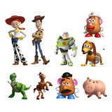 Toy Story Minis 9 Pack Figuras De Coroplast