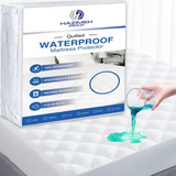 Full Size Waterproof Mattress Protector | Mattress Pad Cover
