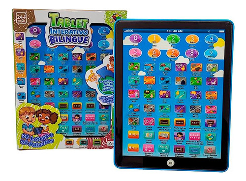 Tablet Infantil Educativo Interativo Bilingue Promoção