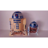 R2d2 Star Wars Radio Y Set Juego Micromachine Víntage 90s