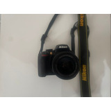  Nikon D3400 Negra + Lente 52ml