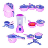 Brinquedo Cozinha Infantil Menina Panelinhas E Forminha 16pç