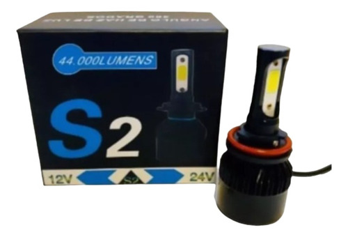 Kit X2 Cree Led S2 12/24v. 8000 Lúmenes H1 H4 H7 H11 Triple