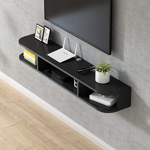 Estante Repisa Tv Flotante, Mueble Colgante De Pared 100cm