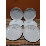 6 Platos Postre Porcelana Hartford  Art 1237