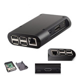 10 X Case Black Abs Para Raspberry Pi 2 E Pi 3 Pi3