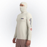 Camisa Proteção Uv Fishing Co Ninja Bege