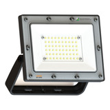 Refletor 100w Led Osram 9000lm Bivolt Ip66 Slim 4000k Carcaça Preto Luz Luz-neutra 110v/220v