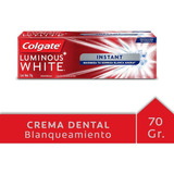 Pasta Dental Colgate Luminous White Instant En Cre Colgate