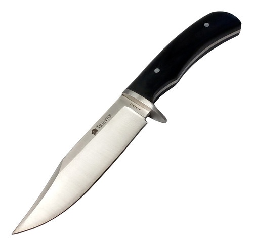 Cuchillo Trento Hunter 660 13 Cm Vaina Cordura Estuche Color Madera