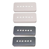 4 Piezas P90 Soapbar Pickup Covers 50 / 52mm Para Guitarra