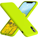 Funda Ivsun Para iPhone XS Max 6.5 (verde Fluor)