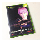 Jogo Original - Dead Or Alive 3 - Xbox Classico Japones