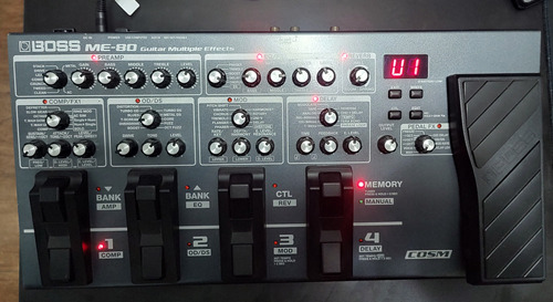 Pedaleira Boss Me-80 Guitar Multiple Effects