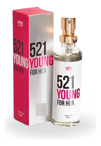Perfume Feminino 521 Young For Her Amakha Paris 15ml