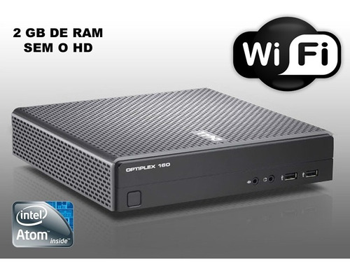 Thin Client Dell Fx 160 Atom 230, 2gb, S/ Hd - Ler O Anúncio