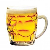 Jogo Com 12 Caneca De Vidro P/ Chopp Cerveja 530 Ml Barato.