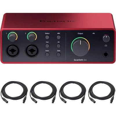 Focusrite Scarlett 4i4 | Mercado Livre