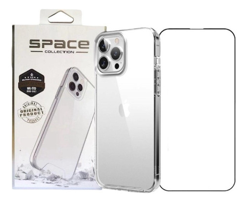 Capa Para iPhone 11 12 13 14 15 Promax +brind Película Vidro