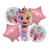 Pack Globos Bebés Llorones X 5 . Cry Babies