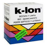 Pack 2 K-lon Limpiador De Fosas Sépticas 1kg Bacterias Fosa 