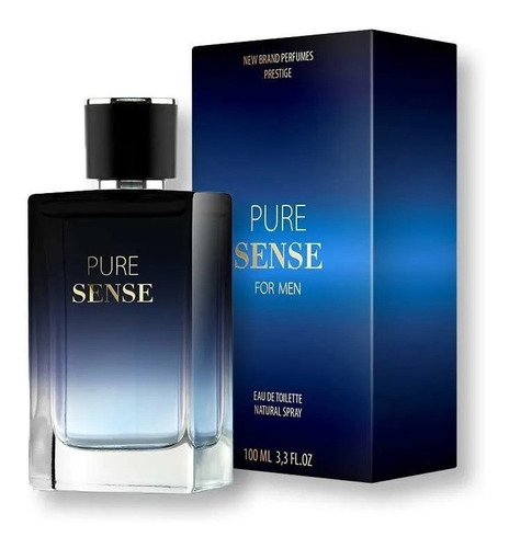 Perfume Masculino 100ml Pure Sense New Brand