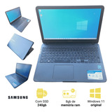 Notebook Com Ssd 240gb 8gb Ram Samsung Windows 11 Tela 15.6