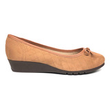 Chatita Balerina Moleca Mujer Confort Gamuzada 5156.705