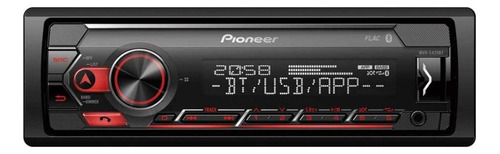 Autoestéreo Para Auto Pioneer Mvh S420bt Con Usb Y Bluetooth