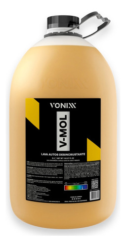 Vonixx V Mol 5l Shampoo Limpesa Pesada