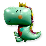 Globo Dinosaurio Kawaii 90 Cm Cumpleaños